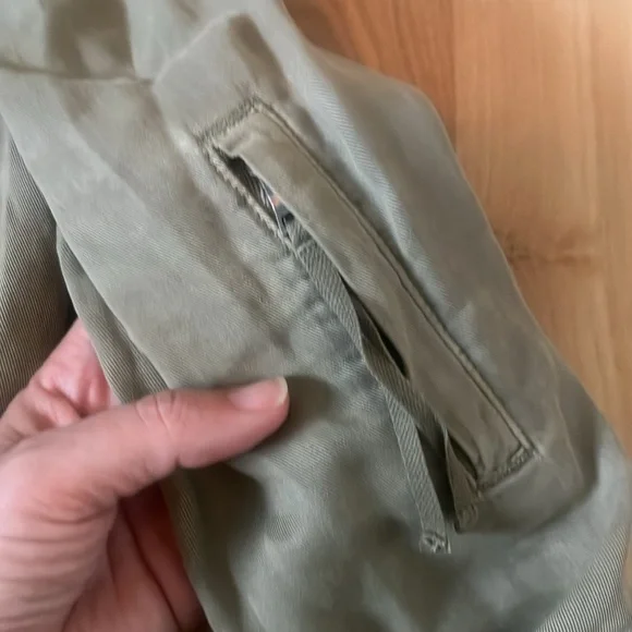 Olive Green Women's Bomber Jacket - Picture 16 of 16